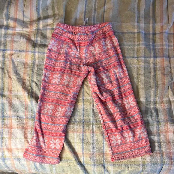 Cozy Pink Snowflake Pajama Pants‎ - Picture 4 of 8